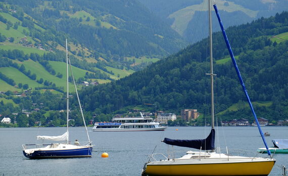 Bruck im Salzburger Land - Segelboote auf dem Zeller See